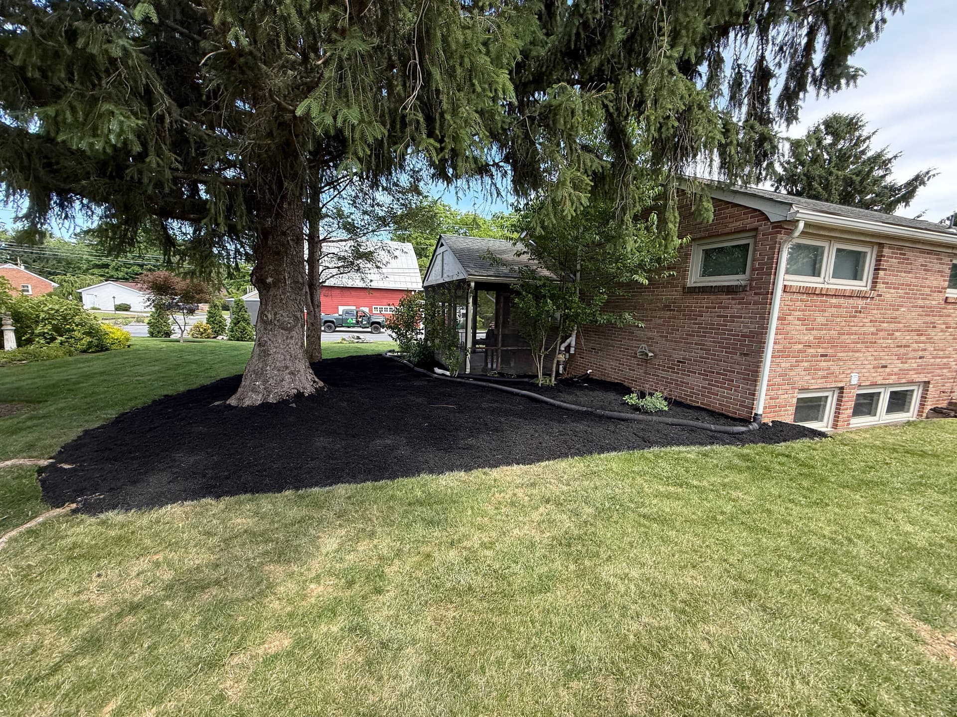 Gallery photos for Fresh Mulch, Expanded Beds, and a Full Landscape Cleanup: Image #3