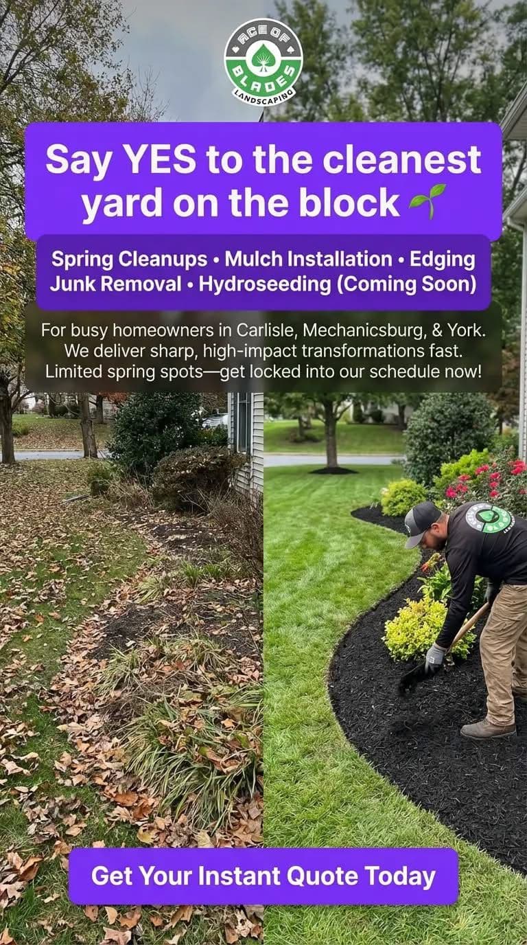 Spring Cleanups and Mulch Installation for the Sharpest Yard